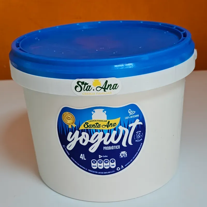 Yogur probiotico 4lt Santa Ana 