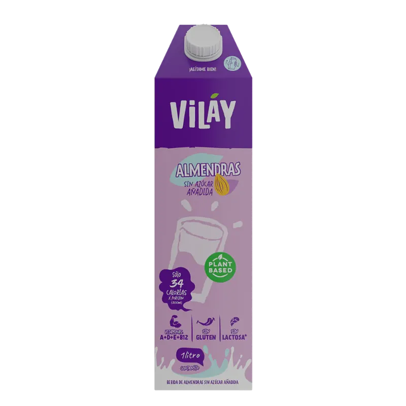 Bebida de Almendra Sin Azúcar Vilay 