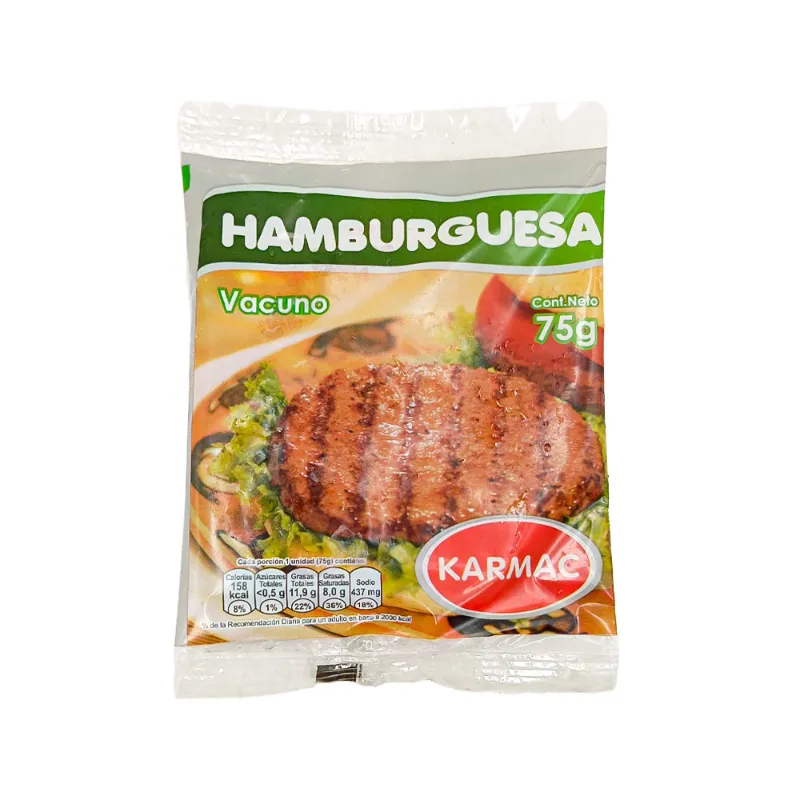 Hamburguesa de vacuno Karmac 
