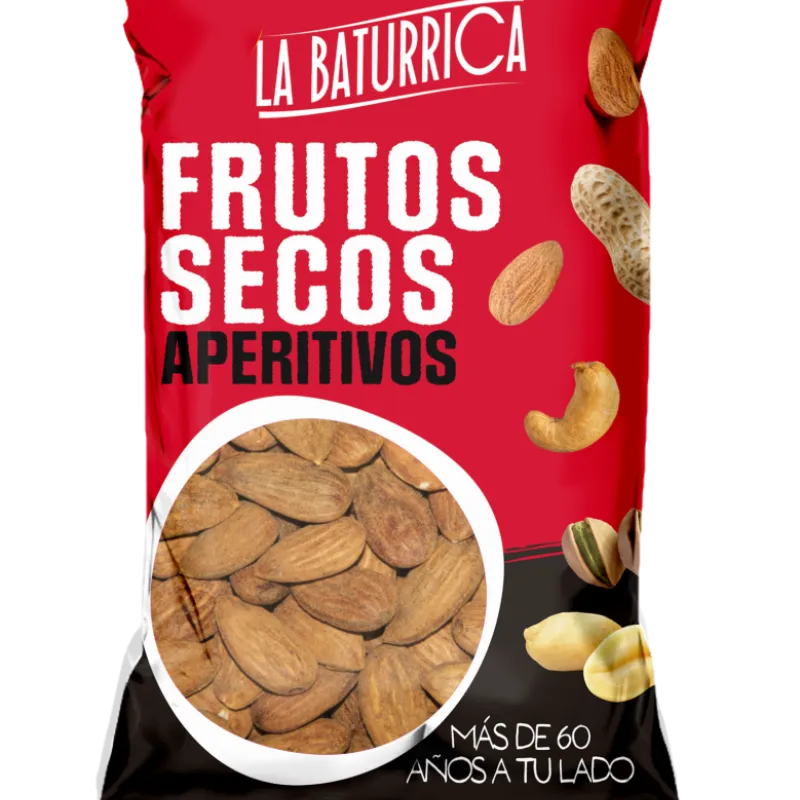 Almendra Tostada c/ Piel y Sal La Baturrica