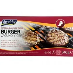 Burger Mixta Vacuna/Cerdo Eurofrit 
