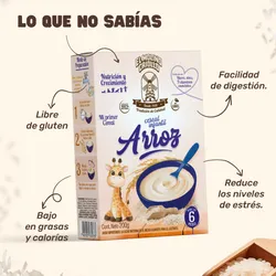 Cereal Infantil Arroz El Molino Criollo 