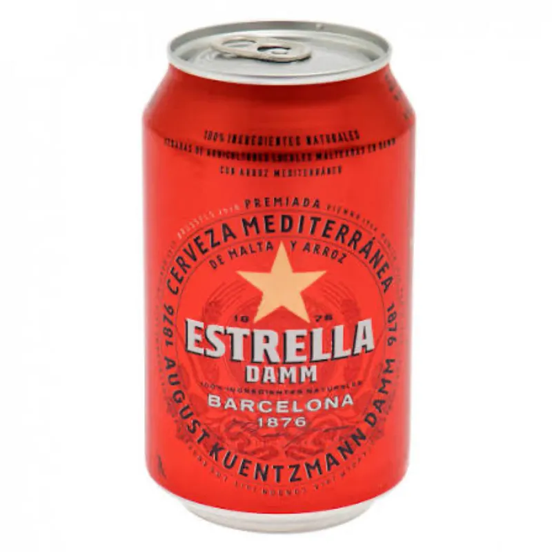 Cerveza Estrella Damm 