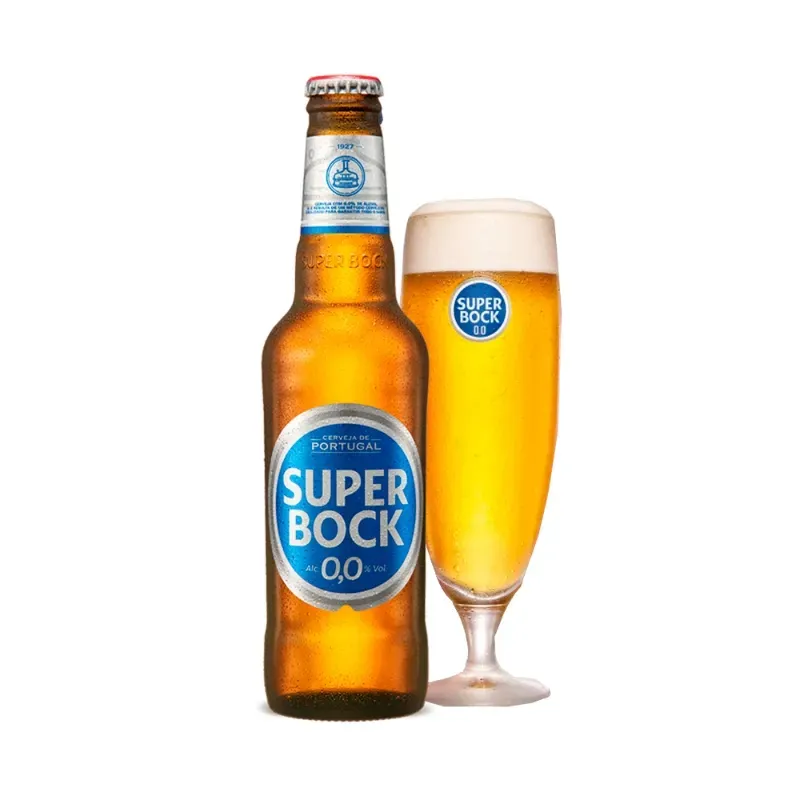 Cerveza Super Bock sin Alcohol 