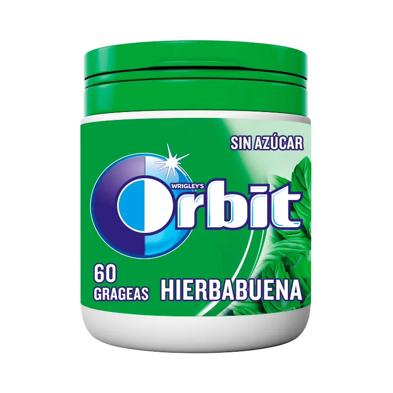 Chicle Orbit Hierbabuena 