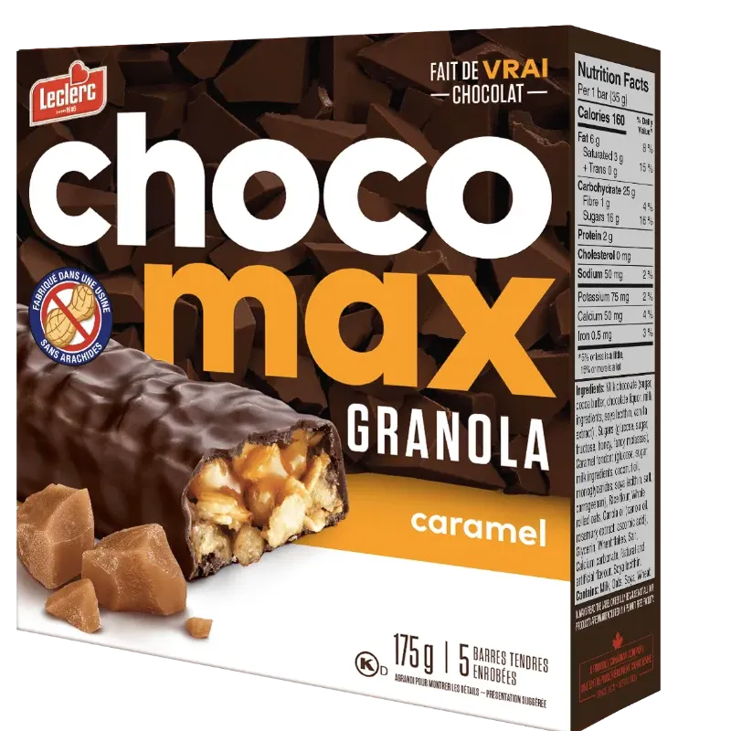 Chocomax Granola Caramel Chewy Bars