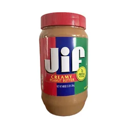 Creamy Peanut Butter JIF 