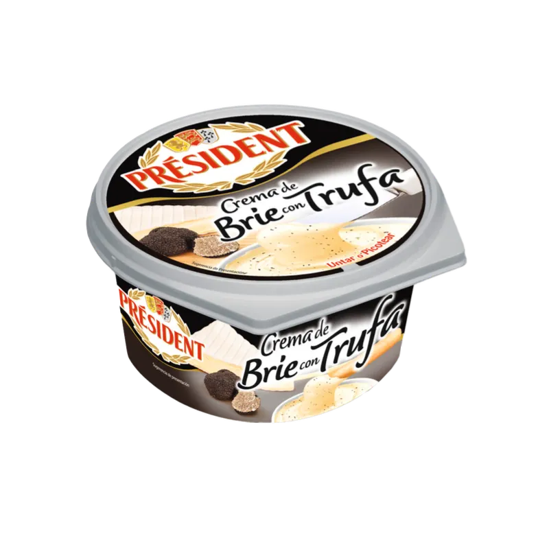 Crema de Brie con Trufa President 