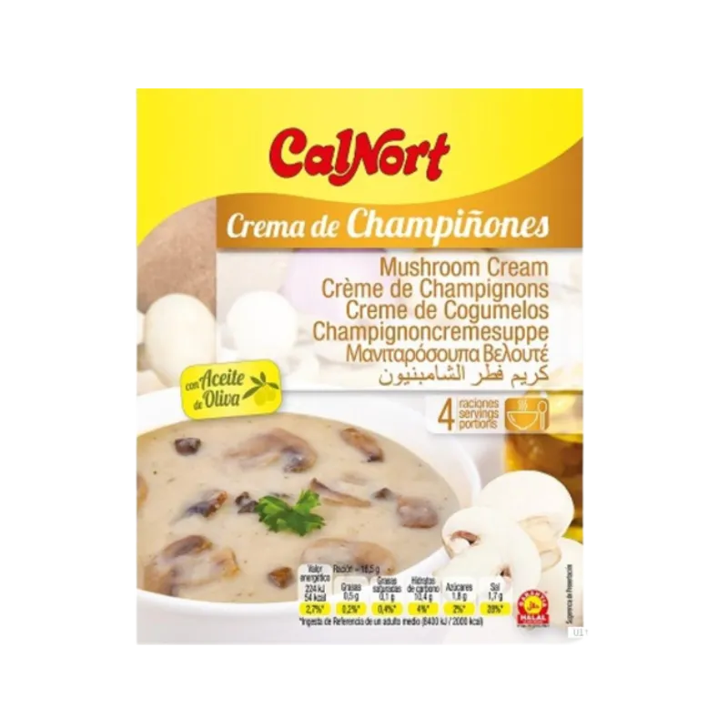 Crema De Champiñones Calnort 