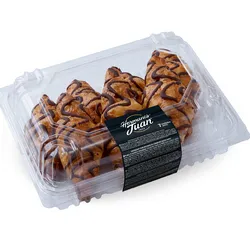 Croissant Relleno de Crema de Cacao (40%)