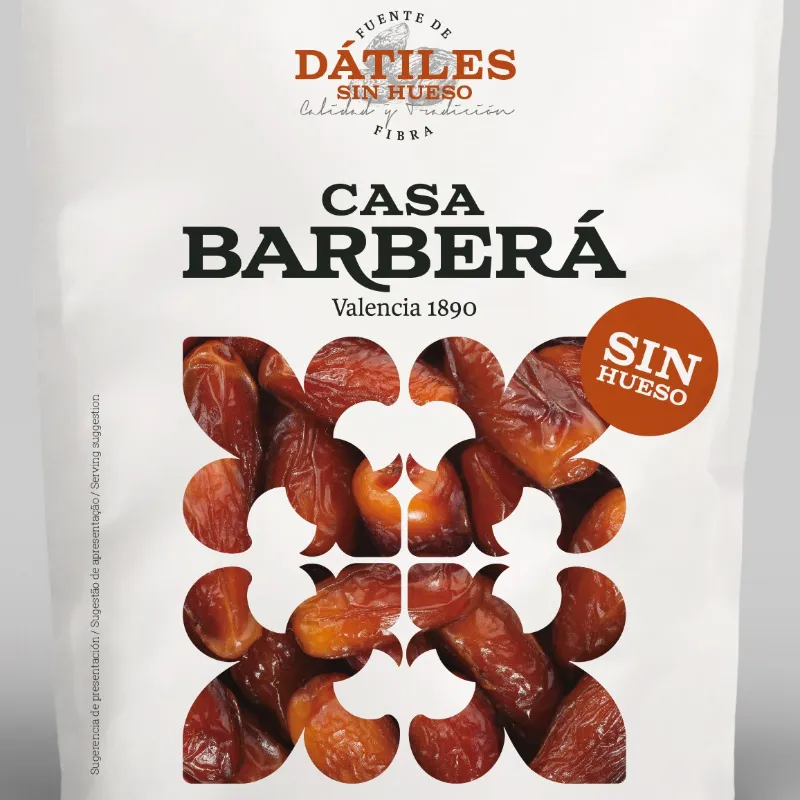 Dátiles sin hueso Casa Barbera 