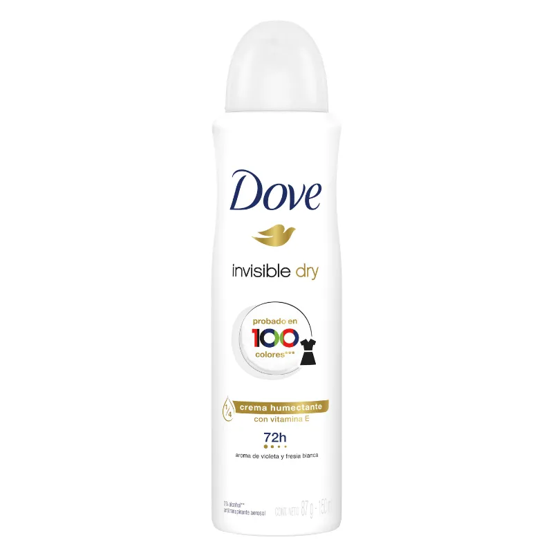 Desodorante Dove Invisible dry 