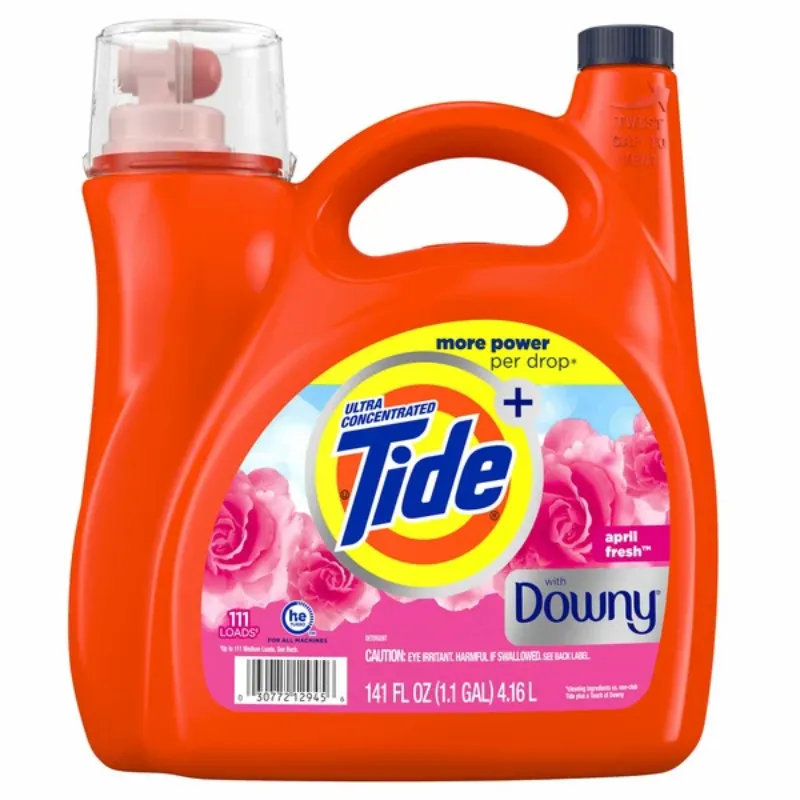 Detergente líquido para ropa Tide + Downy  