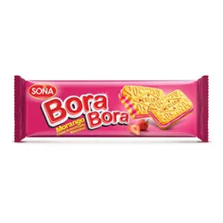 Galleta Bora Bora con Crema de Fresa 