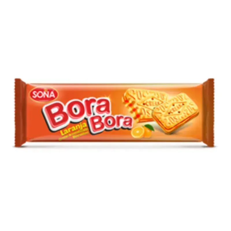 Galleta Bora Bora con Crema de Naranja 
