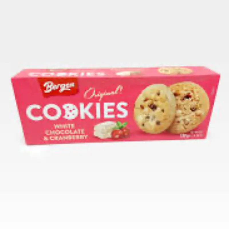 Galletas C/Chispas de Chocolate Blanco/Arandano  Bergen