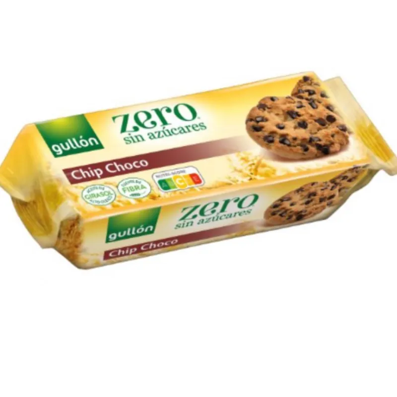Galletas Chips Choco Zero Gullon