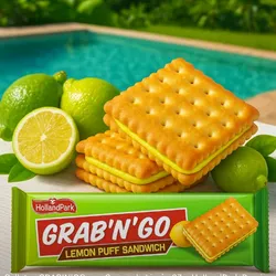 Galletas GRAB’N’GO con Crema de Limón HollandPark 