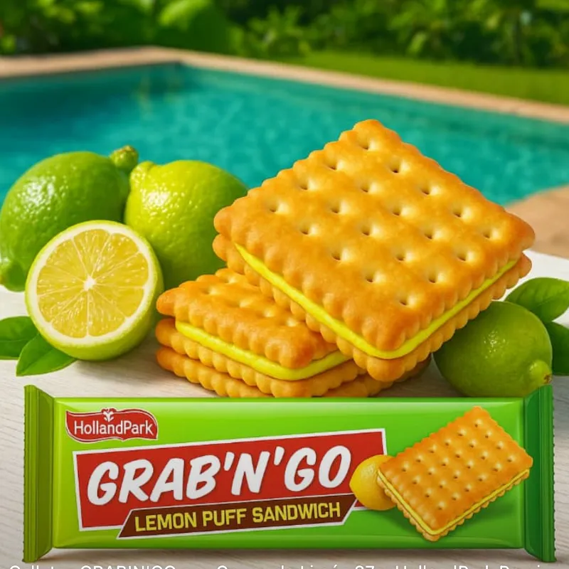 Galletas GRAB’N’GO con Crema de Limón HollandPark 