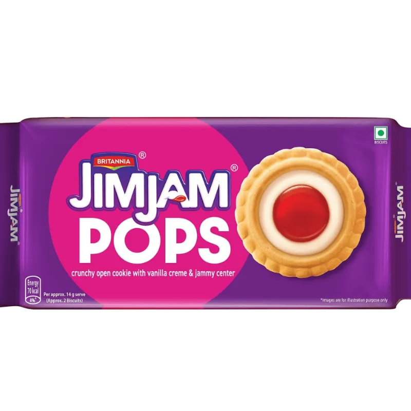 Galletas Jim Jam Pops Britannia