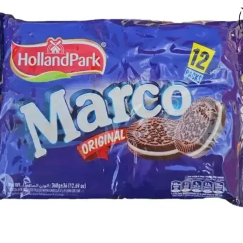 Galletas Marco Con Crema de Vainilla 