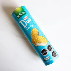 Galletas Mega Duo Crema de Vainilla Gullon