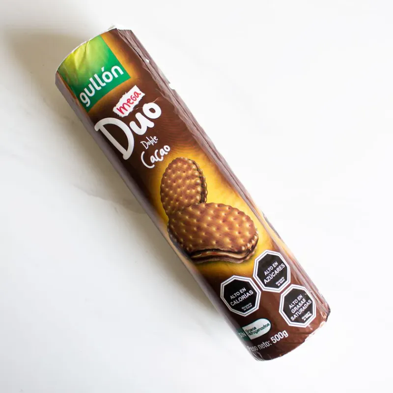 Galletas Mega Duo Doble Cacao Gullon