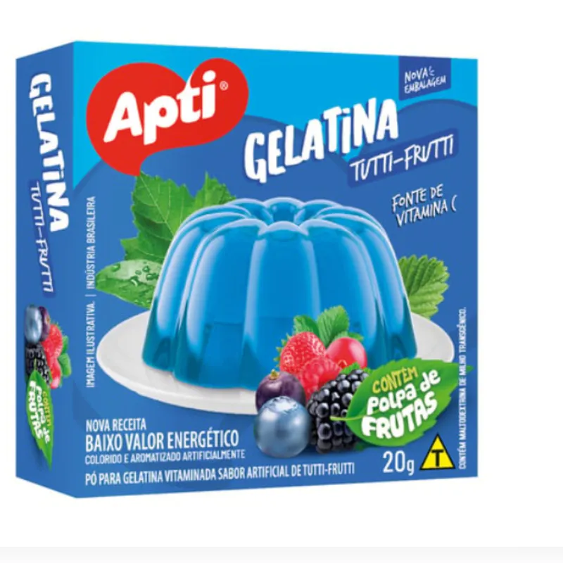 Gelatina C/Pulpa de Tutti-Frutti Apti 