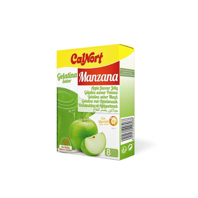 Gelatina Manzana Calnort 