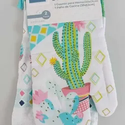 Guante y Paño de Cocina