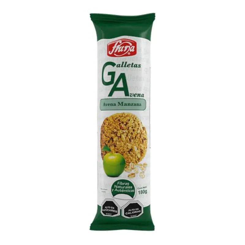 Galletas Fruna Avena Manzana 