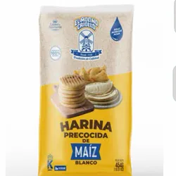 Harina Precocida de Maíz Blanco El Molino Criollo 