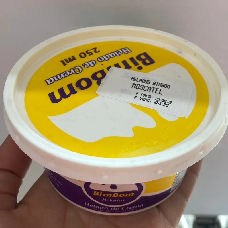 Helado BimBom Fresa 