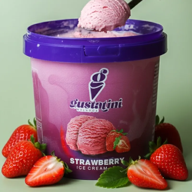 Helado Gustatini Fresa 