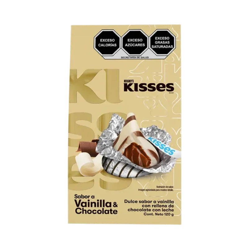 Hershey’s Kisses Vainilla y Chocolate 