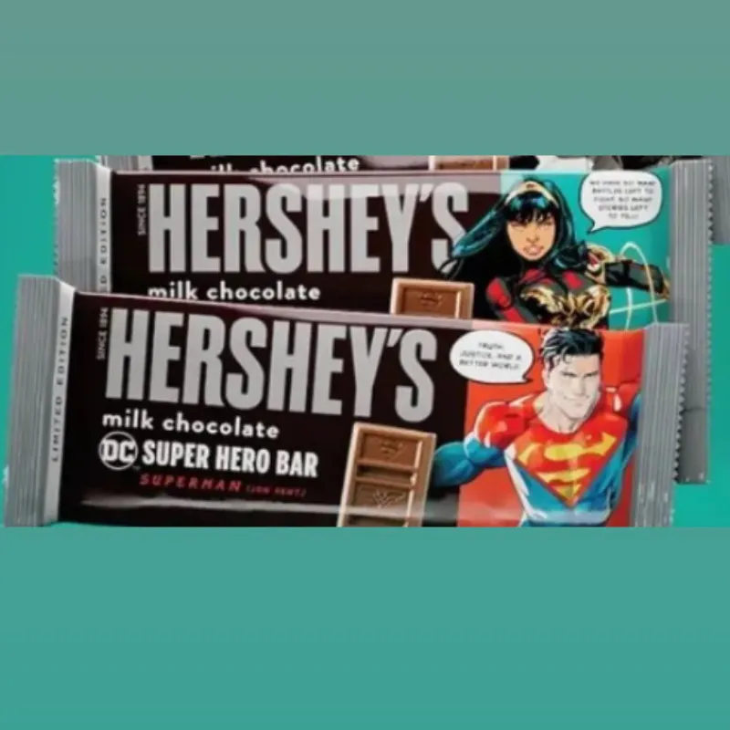 Hershey’s Milk Chocolate Super hero bar 