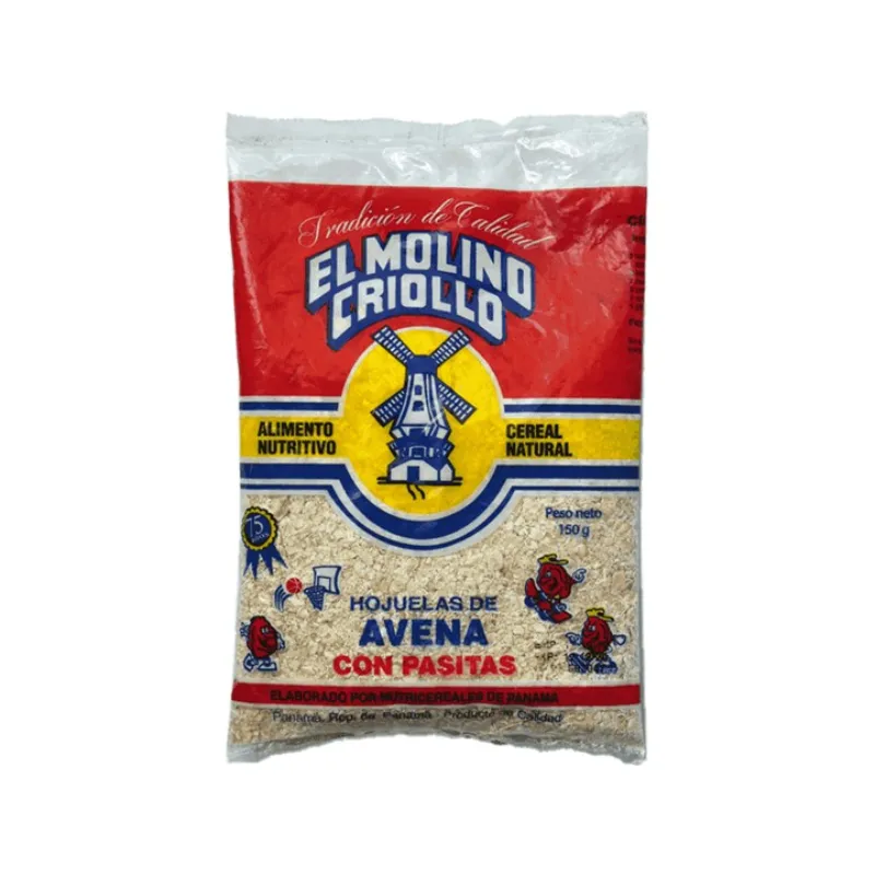 Hojuelas de Avena con Pasitas El Molino Criollo