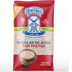 Hojuelas de Avena con Pasitas El Molino Criollo 