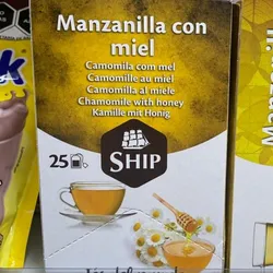 Infusión de Manzanilla con Miel Ship 