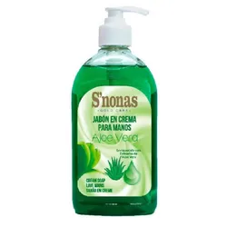 Jabón en Crema para Manos Aloe Vera S’Nomas