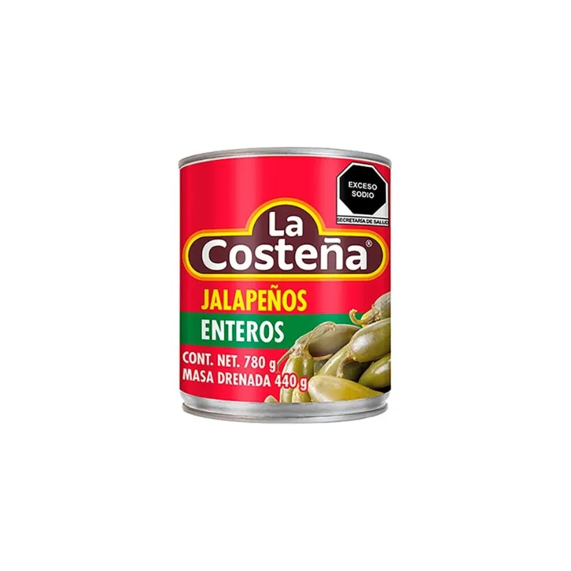 Jalapeños Enteros La Costeña 