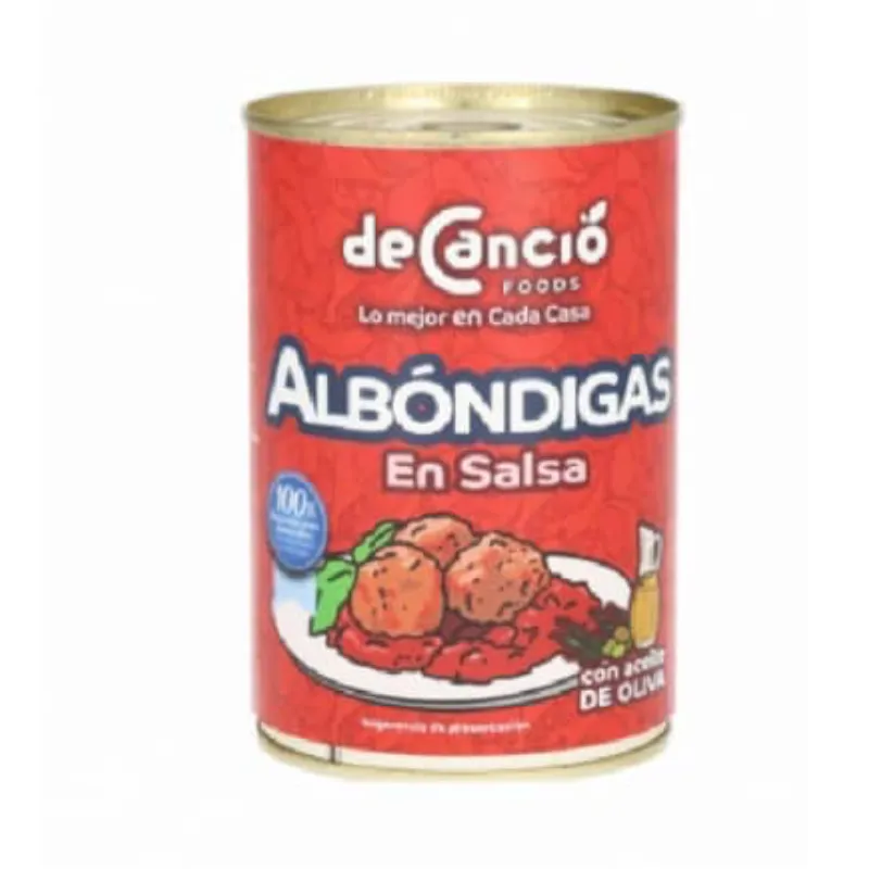 Albóndigas en Salsa deCancio 