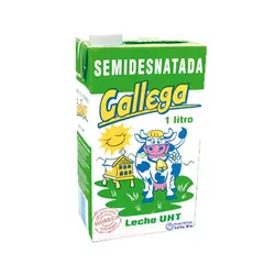Leche Semidesnatada Gallega 