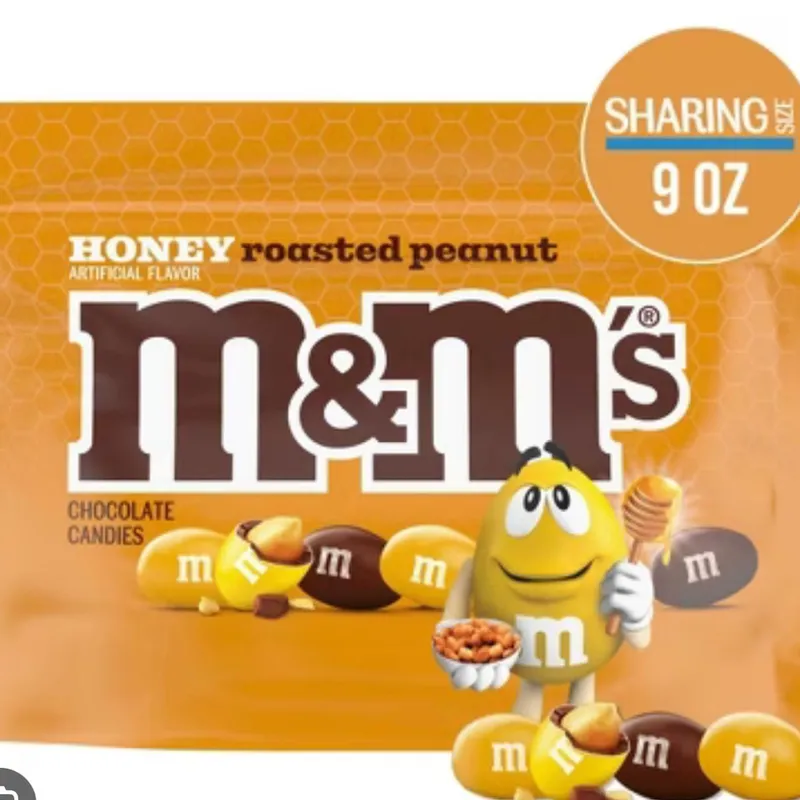 M&M’s Honey Roasted Peanut Candy Chocolate