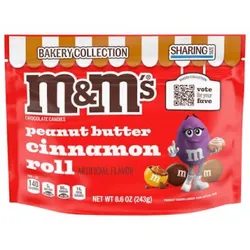 M&M's Peanut Butter Cinnamon Roll Chocolate Candy