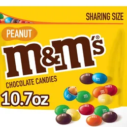 M&M’s Peanut Chocolate Candies