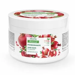 Mascarilla para cabellos teñidos con extracto de granada Aroma Natural
