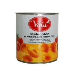 Melocotón en Almibar mitades Volá