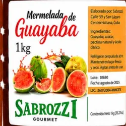 Mermelada de Guayaba Sabrozzi