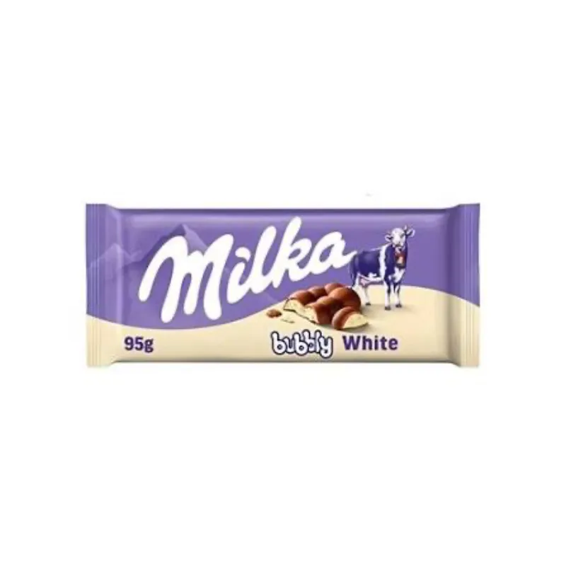 Milka Bubbly White 